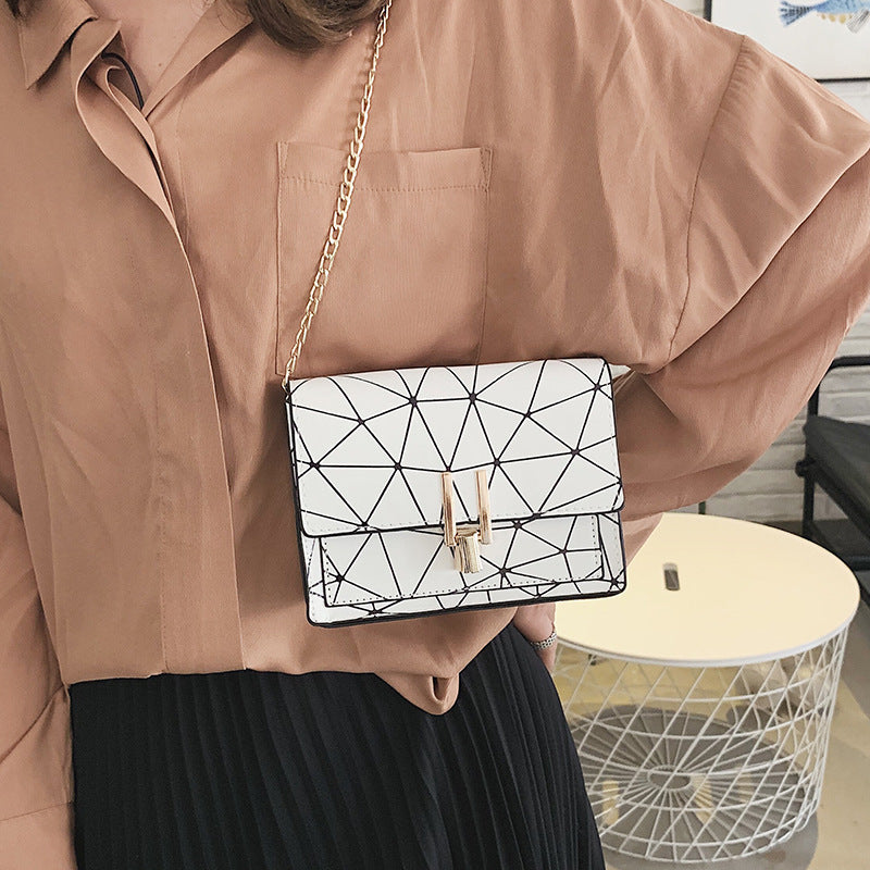Check shoulder bag